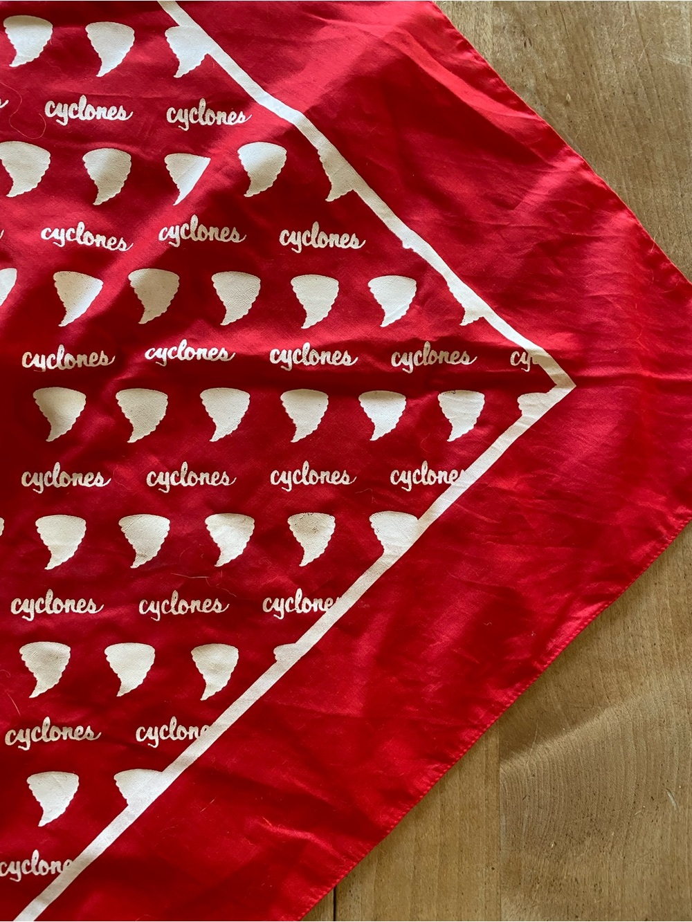 1980 Russellville, AR Cyclones Bandana
